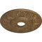 Ekena Millwork Vienna Ceiling Medallion (Fits Canopies up to 6 1/2"), 20"OD x 3 1/2"ID x 1 1/2"P, Rubbed Bronze CM20VIRZS - alternate 4